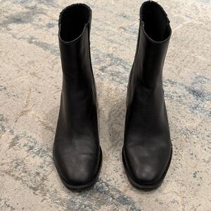 Dolce Vita Black Waterproof Ankle Boots